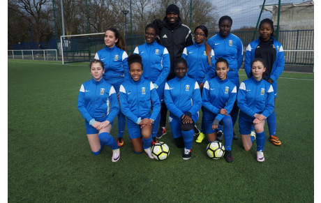 Premier match de championnat des U14-U16 Féminines