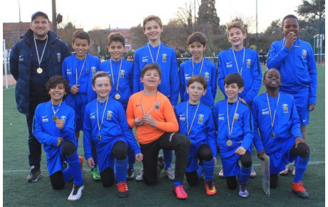 Les U11 de Sèvres, 3ième de la finale départementale