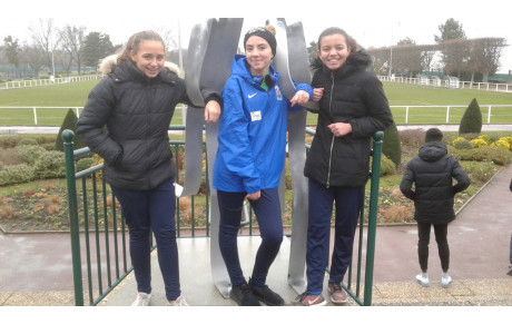 U16F : &quot;3 pipelettes en sélection District...&quot;