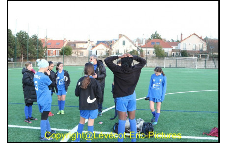 U15F : &quot;Une rencontre animée...&quot;